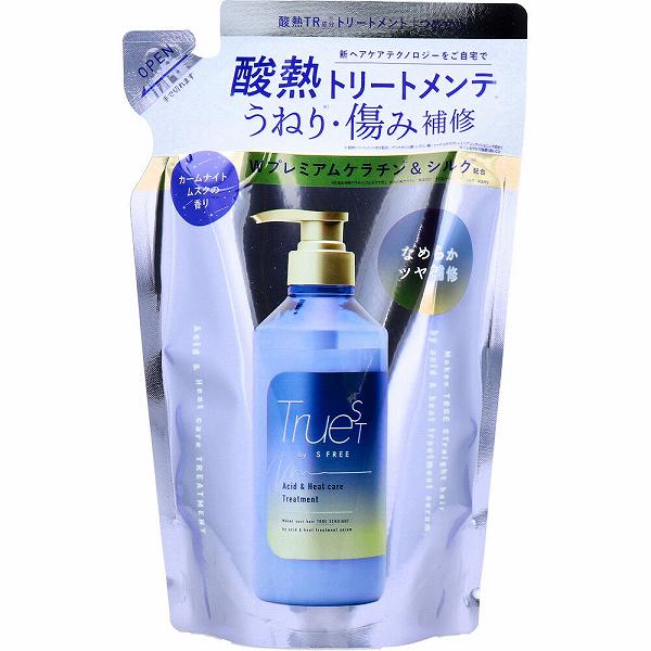 【5個セット】 トゥルースト バイエスフリー 酸熱トリートメント成分配合 ヘアトリートメント 詰替用 400mL 結合 シャンプー エスフリー 詰替 トリートメント成分 さらさら 詰替え 酸熱トリートメント ヘアケア 補修 トリートメント サロンケア くせ毛 ダメージヘ