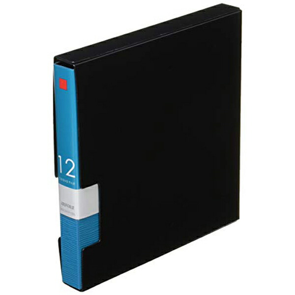 【10個セット】 バッファロー BSCD01F12BL CD DVDファイル ブックタイプ 12枚収納 ブルー
