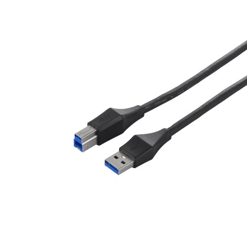 【10個書き割り】 ユニバーサルコネクター USB3.0 A to B 有線テレビ 3m 黒いこと