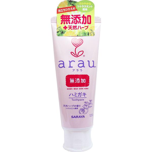 【24個セット】 arau.(アラウ) せっけんハミガキ 120g入 デンタルケア 無添加石鹸 歯磨き粉 アラウ はみがきこ せっけん 歯みがき粉 口臭予防 白く 無添加 オーラルケア はみがき 歯垢除去 歯磨き ハミガキ粉｜ウルマックス 店 8,583円