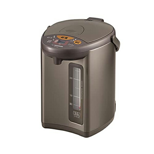 象印マホービン CD-WU30-TM 象印 マイコン沸とう電動ポット (3.0L/メタリックブラウン) ポット キッチン家電 調乳 時短 デジタル液晶 温度設定 簡単操作 赤玉水量計 蒸気セーブ 赤ちゃん 電気 保温ポット 空だき防止 オーム電機