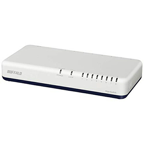 【5個仕掛ける】 緩衝装置置き目 LSW6-GT-8NP／WH Giga相応う スイッチングこしき 8界面 白いこと