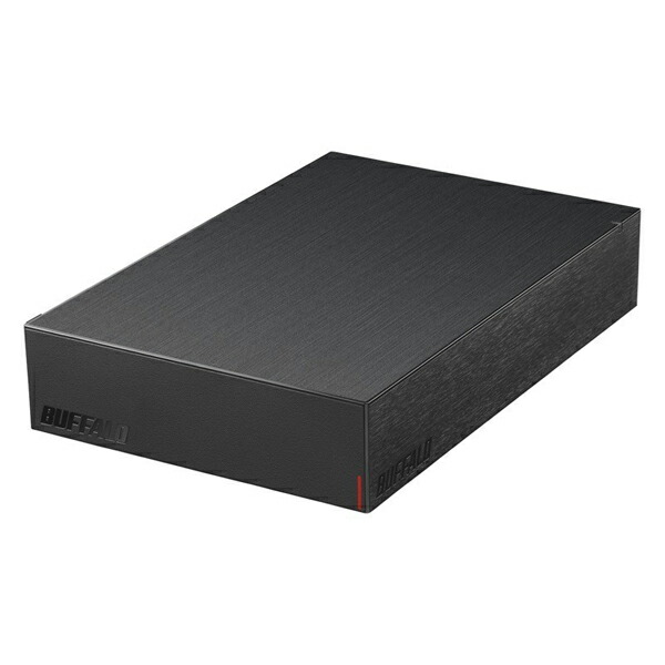 バッファロー HD-LE4U3-BB USB3.2(Gen.1)対応外付けHDD メカニカルハードデイスク 4TB ブラック みまもり合図 リーダー オフィス 据え置き型 ハードディスク インターフェース 外付け メモリ 搭載 外付 パソコン周辺機器 送料無料|ウルマックス 店