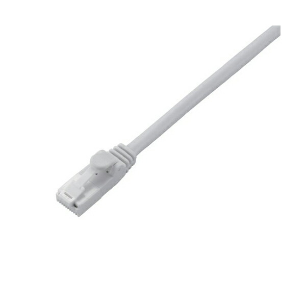 【5個セット】 エレコム LD-CTT/WH20/RS CAT5E準拠 LANケーブル ランケーブル インターネットケーブル ケーブル ツメ折れ防止 20m ホワイト 簡易パッケージ仕様 ELECOM 配線 爪折れ防止 環境配慮パッケージ ツメ折れ防止タイプ ネットワークケーブル 送料無料｜ウルマックス 店