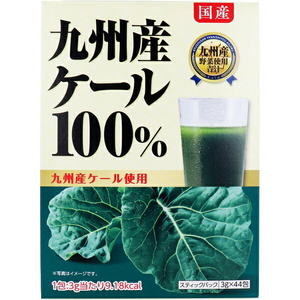 【10個セット】 九州産ケール100% スティックパック 3g×44包入