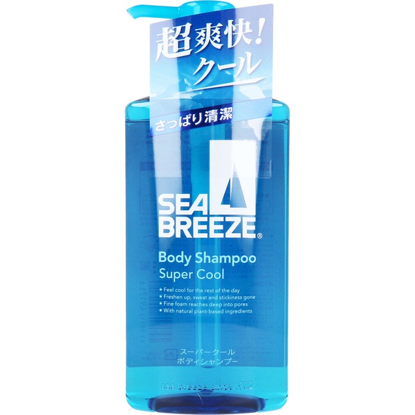 【10個セット】 シーブリーズ スーパークール ボディシャンプー 490mL｜ウルマックス 店