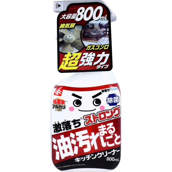 【5個セット】 激落ちストロング キッチンクリーナー 800mL