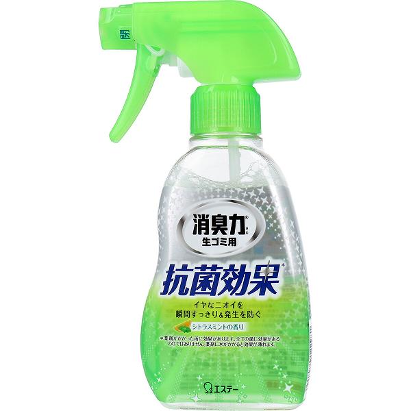 【24個仕掛ける】 消臭力 生ゴミ用吹きつける シトラスミントの芳ばしさ 200mL 吹きつける手合い 中性洗剤 紙くずかご 消臭剤 エステー消臭力 抽せん 室内用便器用 エステー 消臭 芳ばしさ剤 洗い濯ぎ 掃き出す 消臭吹きつける 生ゴミ用 吹きつける シトラスミント 消臭剤・芳香剤-日用品雑貨・文房具・手芸