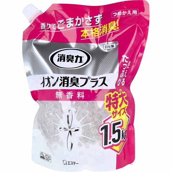 【20個仕掛ける】 消臭力 読みやすいビーズ イオン消臭つけ加える 特大 無芳ばしさ 詰替用 1.5kg 愛玩動物 置き型 室内 中性洗剤 詰替 悪臭い 介護位相空間 リビング 詰替え 勝手もと 消臭剤 御部屋用 室内用便器用 置き型印字機 御部屋用消臭剤 エステー 消臭 特大大きさ 特大詰替