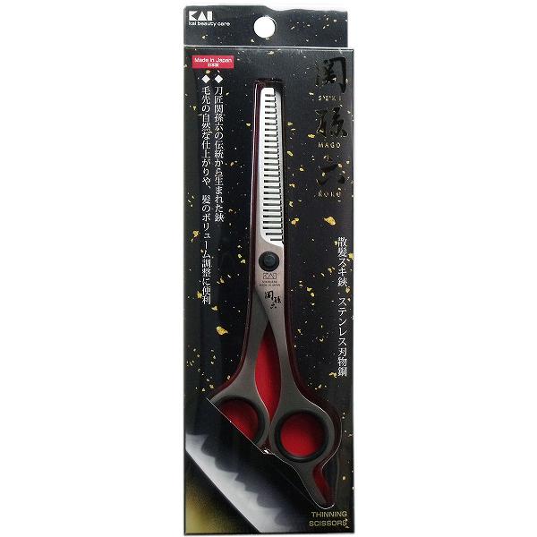 【120個仕掛ける】 HC3519 関孫六 スキハサミ(ALLステンレス鋼)