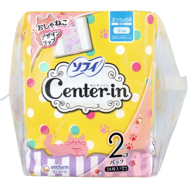 【18個セット】 ソフィセンターインふわタイプふつうの日羽なし24枚&times;2｜ウルマックス 店