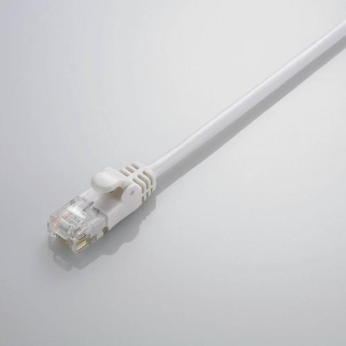 【5個セット】 エレコム LD-GPY/WH5 Cat6準拠 LANケーブル ランケーブル インターネットケーブル ケーブル Gigabit やわらかケーブル 5m ホワイト ELECOM 配線 ソフトタイプ ギガビット やわらか ネットワークケーブル ヨリ線 配線スッキリ 送料無料