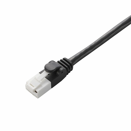【10個セット】 エレコム LD-GPT／BK30 ツメ折れ防止LANケーブル(Cat6)3.0m　ブラック