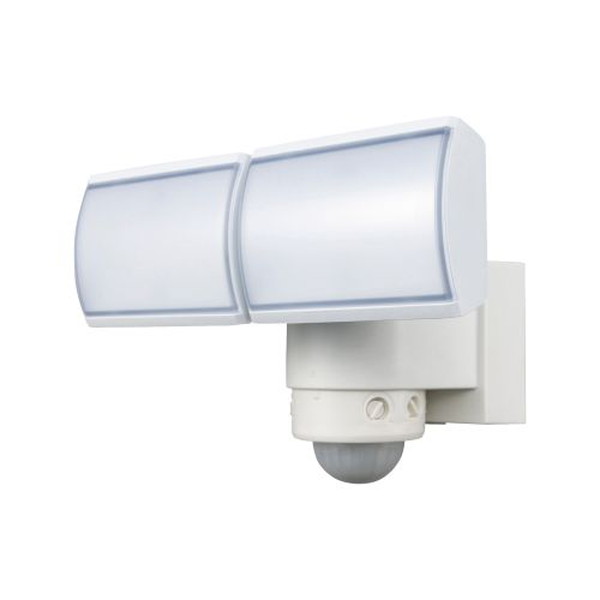 【3個仕掛ける】 DX空中線 DSLD20C2(W) LED感知器ともし火 (2灯型/2000 ルーメン/昼白いこと/さぐり当てる角度360度/保護することカテゴリー化IP44防沫型/白いこと) 白いこと さぐり当てる感知器 エレコム デルカテック 感知器ともし火 空中線 照明装置 防犯感知器ともし火 ともし火 貨物輸送無料 防犯関連グッズ-日用品雑貨・文房具・手芸