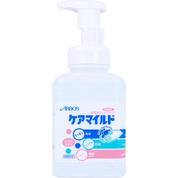 【10個セット】 ケアマイルド 薬用泡ハンドソープ せっけんの香り 500mL 5,361円