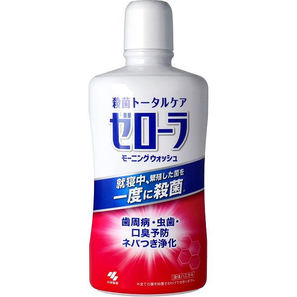 【6個セット】 薬用 液体ハミガキ ゼローラ モーニングウォッシュ モーニングメディカルミントの香り450mL 歯周病 デンタルケア 除菌 洗口液 デンタルリンス 虫歯 液体 歯周病歯磨き 口臭予防 健康用品 歯肉炎 トータルケア マウスウォッシュ