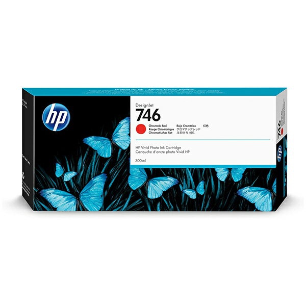 【正規代理店】 HP P2V81A 746 インク CRレッド 300ml 送料無料|ウルマックス 店