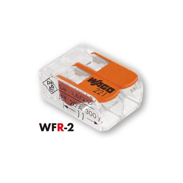 【10個仕掛ける】 ワゴコネクタ WFR-2BP-JP WFR-2BPJP (10個入)