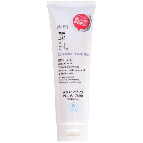 【24個書き割り】 麗白 薬用 Wクレンジングフォーム
