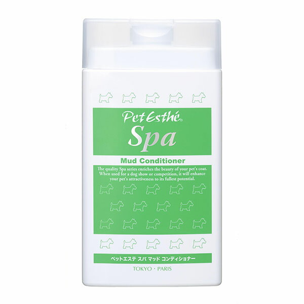【12個セット】 ニチドウ ペットエステ スパマッドコンディショナー 350ml お手入れ ボディケア ペット用品 小動物 犬猫用 ドッグ グッズ 全犬種用 ペット 犬用 安心素材