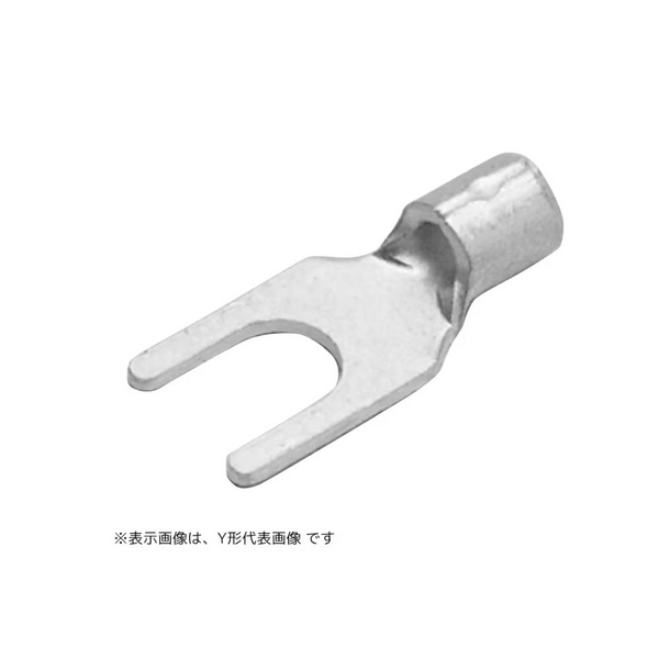 【10個書き割り】 ニチフ 3.5Y-6 Y型端子 (3.5Y-6/100個入り口・入口)