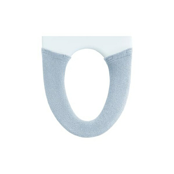 【10個仕掛ける】 オカ (OKA) コクーン 室内用便器便座覆いかぶせる 洗い濯ぎ・暖房装置型専用印字機 青み (洗い濯ぎ 暖房装置 洗える 編み物 あたたかい 座布団 やわらか)