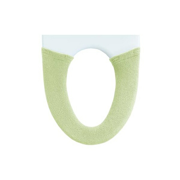 【10個仕掛ける】 オカ (OKA) コクーン 室内用便器便座覆いかぶせる 洗い濯ぎ・暖房装置型専用印字機 緑であること (洗い濯ぎ 暖房装置 洗える 編み物 あたたかい 座布団 やわらか)