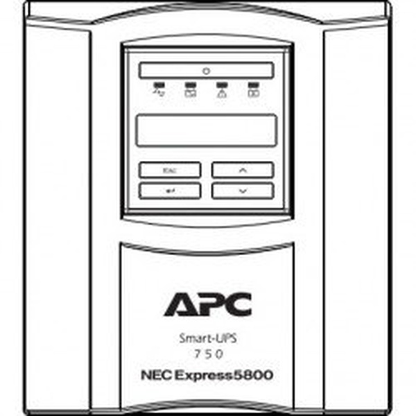NEC N8180-69 無停電ワット数とり備える(750VA)