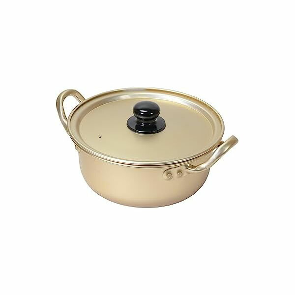 【5個セット】パール金属 鍋 ラーメン鍋 18cm 深型 アルミ製 ガス火専用 軽い 軽量 韓味家 HC-78 人気商品