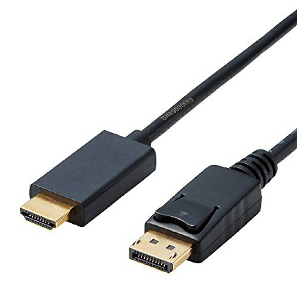 【5個仕掛ける】 エレコム CAC-DPHDMI10BK DisplayPort用HDMI取り替えっこ有線テレビ 1.0m