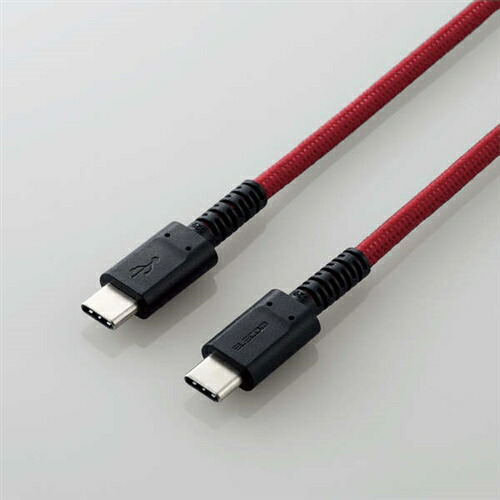 【10個書き割り】 エレコム MPA-CCS20PNRD USB2.0有線テレビ(C-C、PD相応う、高耐久) 2.0m 赤いこと