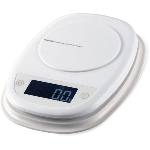 【10個仕掛ける】 エレコム HCS-KS01WH 御厨子所規摸／最大限度2kg／最小限度0.1g見せびらかす／白いこと  HCSKS01WH