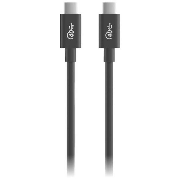 【3個仕掛ける】 エレコム USB4-CC5P08BK USB4有線テレビ(Type-C-TypeC) 0.8m 黒いこと