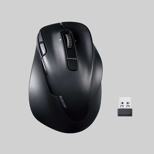 【2個仕掛ける】 エレコム M-XGM50MBSKBK 静音 申し受ける式 Bluetooth5.0二十日鼠 EX-G 8名取り草 M大きさ MXGM50MBSKBK