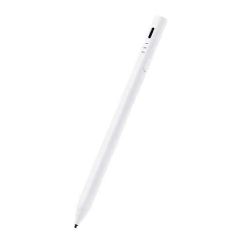 【2個セット】 エレコム P-TPACSTHY01WH 充電式アクティブタッチペン ホワイト PTPACSTHY01WH|ウルマックス 店