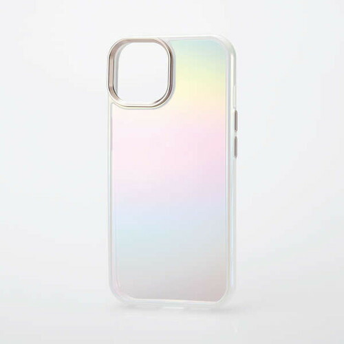 【5個書き割り】 エレコム PM-A23AHVCAWH iPhone 15 変わり種容れもの オーロラ \u0026me PMA23AHVCAWH