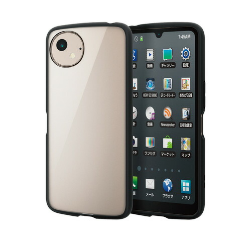 【10個セット】 エレコム PM-S241TSLFCBK AQUOS wish4 SH-52E ケース ハイブリッド カバー カメラレンズ保護設計 TOUGH SLIM LITE ブラック|ウルマックス 店