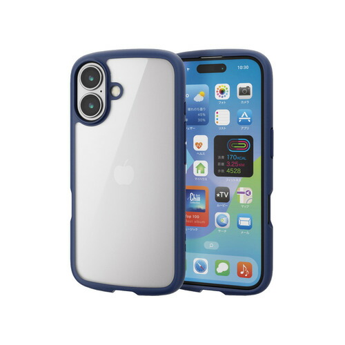 【10個セット】 エレコム PM-A24ATSLFCNV iPhone 16 TOUGH SLIM LITE ハイブリッドケース フレームカラー｜ウルマックス 店 12,540円