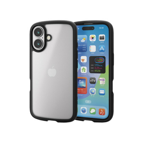 【10個セット】 エレコム PM-A24ATSLFCSBK iPhone 16 TOUGH SLIM LITE ハイブリッドケース シルキークリア｜ウルマックス 店