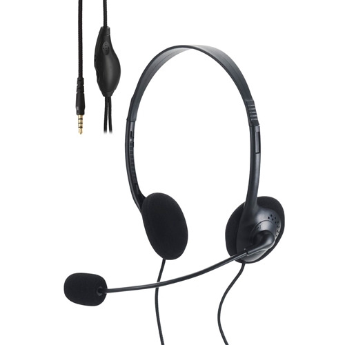 【10個仕掛ける】 エレコム HS-HP14STBK 両耳小型有線厚地の外套上端仕掛ける φ3.5粍4極ミニ繋ぎ