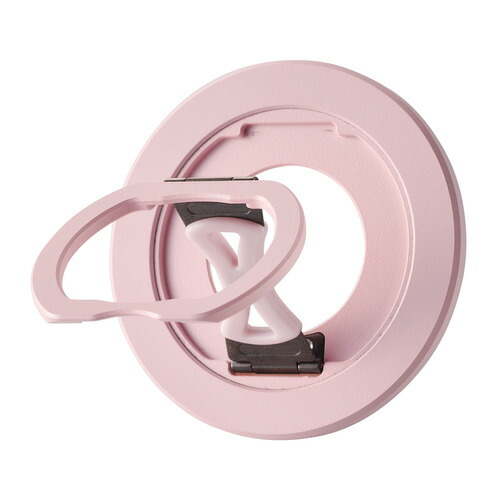 【10個書き割り】 エレコム P-STRMKSLPN マグネットスマホリング SLIM MagSafe 相応う iPhone相応う  さくら色