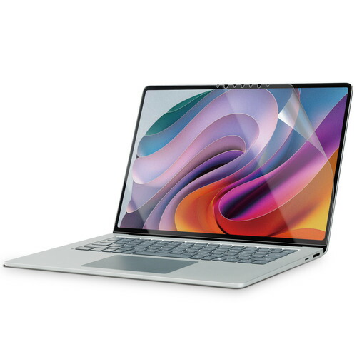 【10個書き割り】 エレコム EF-MSL7MFLPG Surface Laptop 7 15in用写真フィルム(高澄み切った／ぼうぜん自失吸い入れる／抗菌）