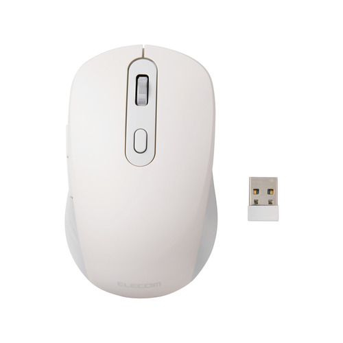 【10個書き割り】 エレコム M-MY35MBSXWH 無線電話二十日鼠 申し受ける式 6名取り草 Bluetooth・Windows・Mac相応う 白いこと