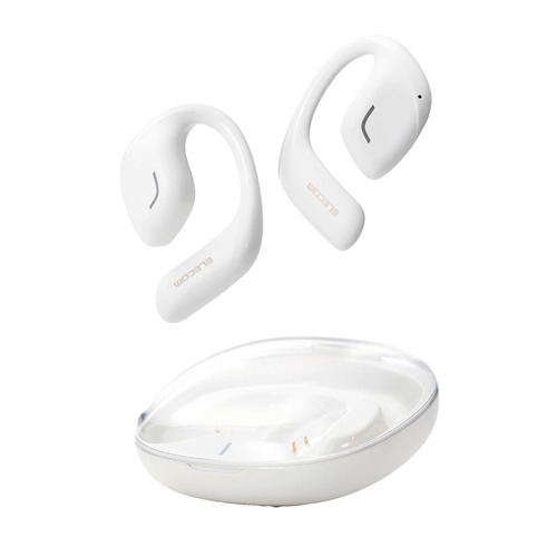 【10個セット】 エレコム LBT-OWS01WH 完全ワイヤレスイヤホン 左右分離 Bluetooth対応 スノーホワイト