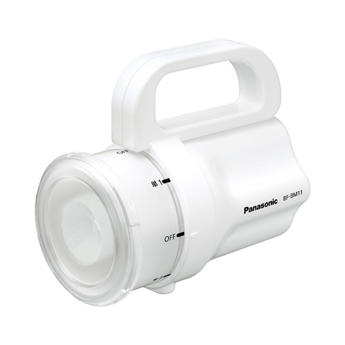 【5個セット】 パナソニック BF-BM11M-W 電池がどれでもライト 強力ライト・懐中電灯 LED ホワイト