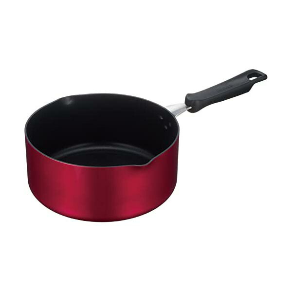 【3個セット】 サーモス デュラブルシリーズ 片手鍋 クックパン 20cm レッド IH対応 KNA-020S R フライパン デュラブルコート キッチン ガス火 なべ 焦げ付かない 耐摩耗性 ガス火対応 注ぎ口 テュラブルシリーズ 調理器具 両口 人気商品|ウルマックス 店