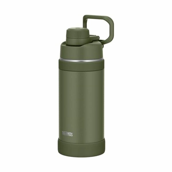 【2個セット】ハンドル付き・食洗機対応 サーモス 水筒 真空断熱スポーツボトル 750ml カーキ 持ち運びに便利なキャリーループ 直飲み 飲み口が外せて洗いやすい 保冷専用 FJU-750 KKI 人気商品｜ウルマックス 店