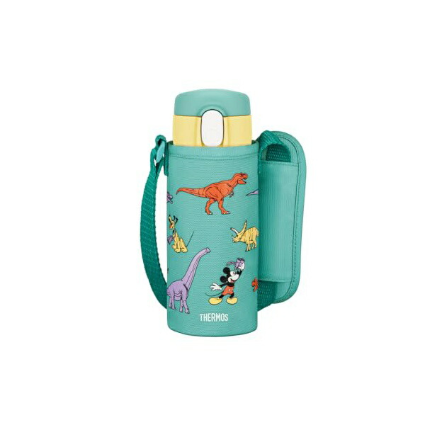 【10個セット】 サーモス 水筒 真空断熱ストローボトル 410ml グリーンイエロー 子供用 通園通学 保冷専用 FJV-400FDS G-Y