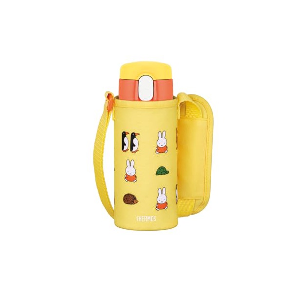 【10個セット】 サーモス 水筒 真空断熱ストローボトル 410ml イエローオレンジ 子供用 通園通学 保冷専用 FJV-400FB Y-OR