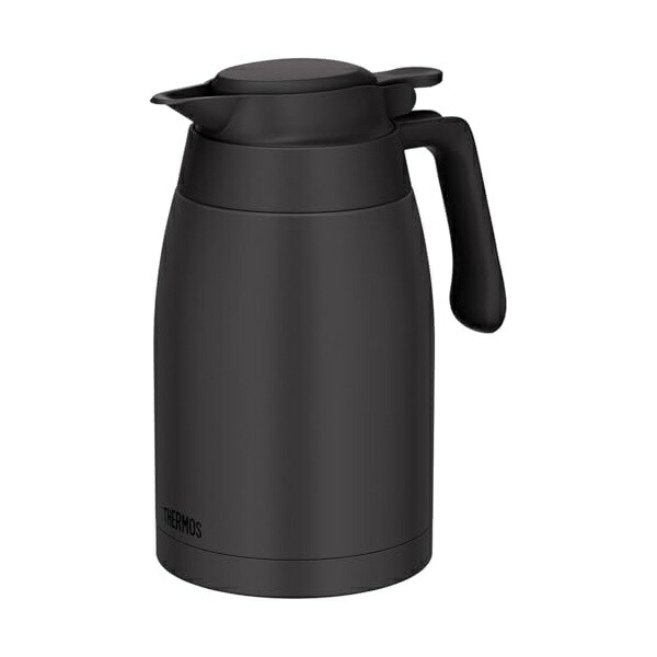 サーモス 食洗機対応モデル ステンレスポット 1.5L ダークグレー 保温ポット 卓上ポット 保温保冷 広口設計 TTG-1500 DGY